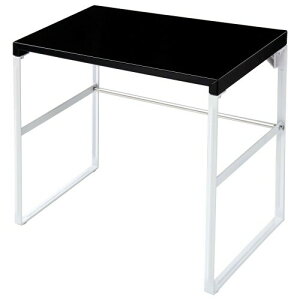 リヒトラブ パソコン台 モニター台 机上台 黒 幅39×奥行25×高さ33.5cm トール 耐荷重15kg A7335-24