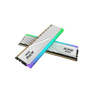 XPG PC������ LANCER BLADE RGB �z���C�g 16GBx2�� 6000MHz AX5U6000C4816G-DTLABRWH-I