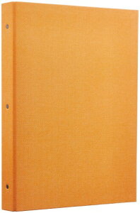 セキセイ(Sekisei) アルバム ポケット ハーパーハウス レミニッセンス バインダータイプ L120枚収容 L 201~300枚 布 オレンジ XP-2102