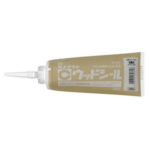 セメダイン 木用 充てん材 ウッドシール ナチュラル 500g チューブ SY-003
