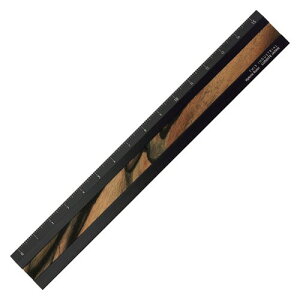 _Cg K Hybrid Ruler Fine Wood BK/y[[G{j[ LDTI-HRW-0101