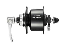 V}m(SHIMANO) nu_Ci DH-S501-L 32H QR E2 6V-3.W Z^[bNfBXNΉ OLD:1mm ubN EDHS501BL ALFINE (AtB[l)