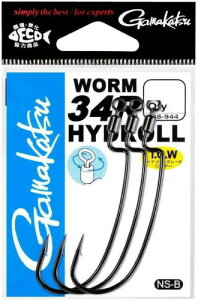 ܂(Gamakatsu) o TGW[34R HYDROLL NSB #3/0 68-944