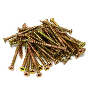 ダンドリビス 枠調整ビス 55mm 3号箱 クロメート ドア枠垂直調整 V-TVX055-MX 50入