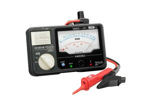 HIOKI (日置電機) 絶縁抵抗計 IR4012-11 アナログメグオームハイテスタ スイッチ付きリードセット L9788-11 付属品 JIS認証 日本製 定格 単レンジ DC 250V メガー