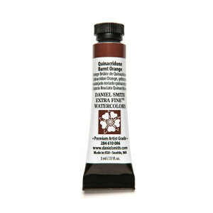 Daniel Smith �_�j�G���E�X�~�X ���ʊG�� 5ml�`���[�u (Quinacridone Burnt Orange) 284610086
