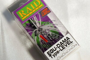 ChWp(Raid Japan) EGU-DAMA Type-LEVEL (GO_} ^Cvx) 3.5g 008.X[L[p[ (SMOKY PEARL)