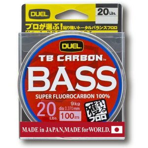 DUEL(fG) C(tJ[{): TB CARBON oX 100m 20Lbs. : i`NA[