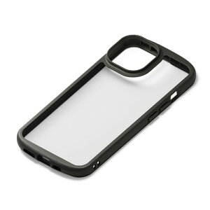 Premium Style iPhone14Plus p MagSafe[dΉ NA^tP[X (ubN) PG-22RPT01BK