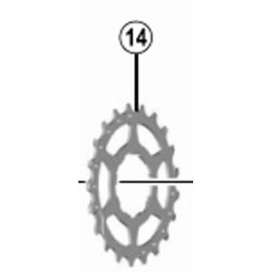 �V�}�m(SHIMANO) ���y�A�p�[�c 21T�M�AD(11-28T�p) CS-5800 Y1PJ21300