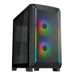 Silverstone PCP[X FARAV[Y SST-FA312Z-BG ʋCtbV mATX Q[~OP[X ubN