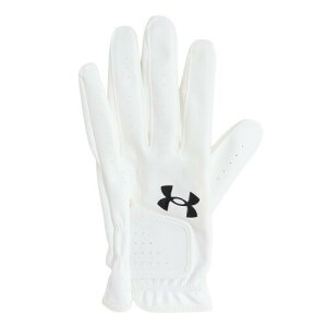 UNDER ARMOUR(�A���_�[�A�[�}�[) UA All Weather Golf Glove 6001271 (100) White LL