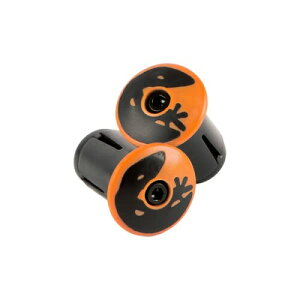 ���U�[�h�X�L���Y(Lizard Skins) ���]�ԗp ���[�h �o�[�G���h �v���O Road Bar End Plugs �^���W�F���� �I�����W 2�Z�b�g