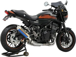 ヨシムラ(YOSHIMURA) スリップオン Z900RS/Z900RS CAFE(18-22/23) BREVIS サイクロン 政府認証 チタンブルー110-269-5480B