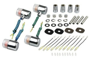 ポッシュフェイス(POSH FAITH) バイク用品 ウインカー クラシカル 71タイプウインカー車種専用キット ゼファー1100/RS(-00) | ゼファー750/RS(-00) | ゼファー400/χ(-00) | ZRX400II(-00) メッキボディ/