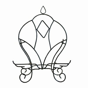 H|(Fukuikinzokukogei) ACAC[[ IRON EASEL 6591-SB TCYEFEfUCR ubN