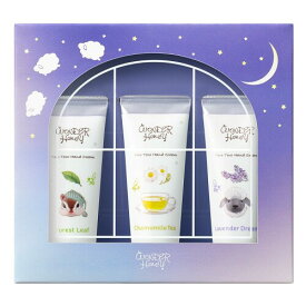 ベキュア ハニー(VECUA Honey) はちみつの森のハンドクリームギフト リラクシーナイトトリオ 20g×3個