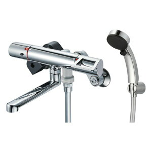 SANEI(サンエイ) サーモシャワー混合栓 ホース長さ1.6M メッキシャワー付 寒冷地用 SK18141K-T5L17