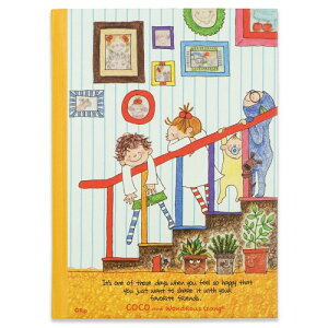 ココちゃん グリーティングライフ イラストが毎ページ変わる 日記帳 RYD-1090 階段