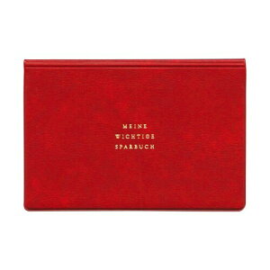 (HIGHTIDE) ハイタイド 通帳ケース クラシック レッド GB183