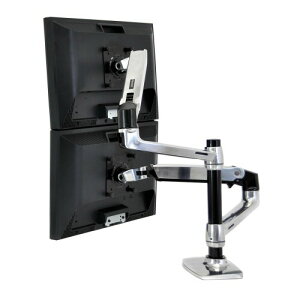 ERGOTRON GSg LX j^[A[ fXN}Eg fA c/^ 2 Vo[ 24C`(6.4~18.1kg)܂ VESAKiΉ m[gPCpANZTt 45-248-026