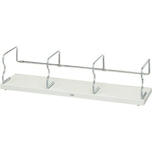 プラス ユニット本立 特大 間口85cm BS-001HX 87-514 ライトグレー