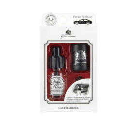 グランセンス カーフレッシュナー 10mL アンティークローズの香り(車用ディフューザー 日本)かっこいい 白黒 インテリア 韓国風 新車 新生活 一人暮らし 入学 ギフト 男子 男性