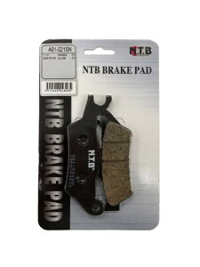NTB(エヌティービー) ブレーキパッド 主にスズキ車 ジクサー(NG4BG)/GSX-R125(DL33B)など A61-021SN