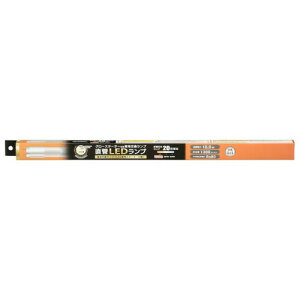 オーム電機 LED蛍光灯 直管LEDランプ 20形相当 G13 電球色 グロースターター器具専用 片側給電仕様 LDF20SS・L10/13 7 06-4910 OHM