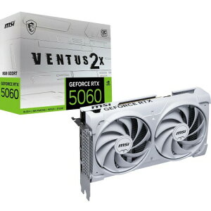 MSI GeForce RTX 5060 8G VENTUS 2X OC WHITE OtBbNX{[h VD9186