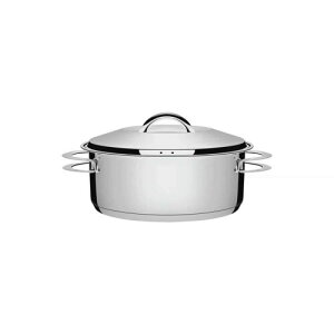 TRAMONTINA 18-10ステンレス 3層構造 両手鍋(キャセロール) 20cm(2.5L) ソラール