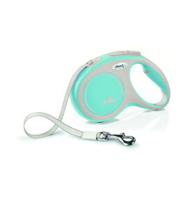 フレキシ (flexi) ニューコンフォート テープ M(25kg未満) 5m ライトブルー (犬用リード)