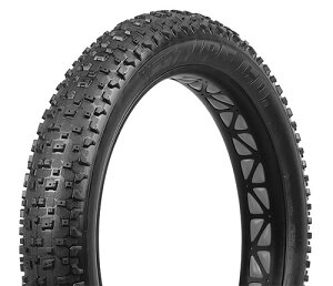 Vee Tire Co. Snowshoe XL Fat Bike Tire: 26 x 4.8 120tpi Folding Bead Silica Compound Black by Vee Tire Co.