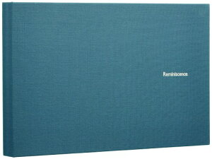 セキセイ(Sekisei) アルバム ポケット ハーパーハウス レミニッセンス ミニポケットアルバム 2Lサイズ 40枚収容 2L 21~50枚 布 ブルー XP-40G