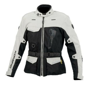 (KOMINE) バイク用ジャケット 07-172 メンズ ライトグレー XL