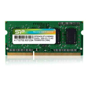 VRp[ m[gPCp 1.35V (d) DDR3L 1600 PC3L-12800 4GB×1 204Pin Mac Ή SP004GLSTU160N02 B00H4LDGSG