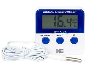 アイシー サーモ1025 デジタル最高最低温度計