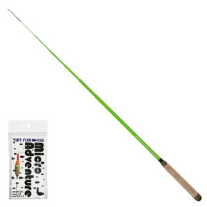 Micro Adventure Stick (�}�C�N���A�h�x���`���[�X�e�B�b�N)TINY FISH + RIG 180 LIME (���C��)