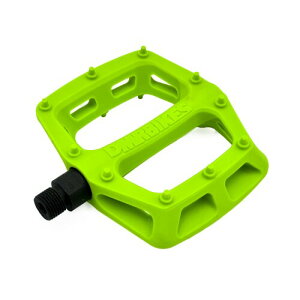 fB[GA[(DMR) V6 PLASTIC PEDAL CRO-MO AXLE GREEN