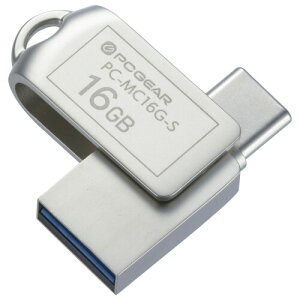 I[d@ USB[ 16GB TypeC&TypeAΉ PC-MC16G-S 01-0062 OHM