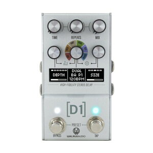 WALRUS AUDIO EHXI[fBI Mako Series MKII: D1 High-Fidelity Delay fBC MIDI WAL-MAKO/D1MK2