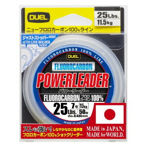 DUEL(fG) HARDCORE(n[hRA) tC 25Lbs. HARDCORE POWERLEADER FC 50m 25LbS. i`NA[ H3341