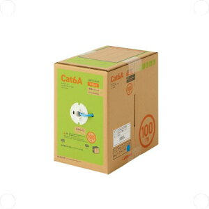 GR LANP[u CAT6AΉ  RlN^ RoHSwߏ P bNX 100m u[ LD-GPAL/BU100RS