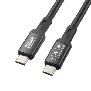 �T�����T�v���C USB Type-C�P�[�u�� (4K60�f���Ή�/PD75W/USB 5Gbps/DP Alt Mode) 7m USB-C to C ���� ��c���E�d�q������ KU-5GCCP7570