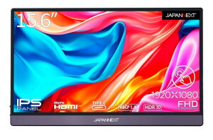 JAPANNEXT 15.6C` oCj^[ IPS pl tHD 1920x1080𑜓x X}[gP[Xt (Type C/MAC PCΉ/Xs[J[/) JN-MD-IPS1564FHDR-T