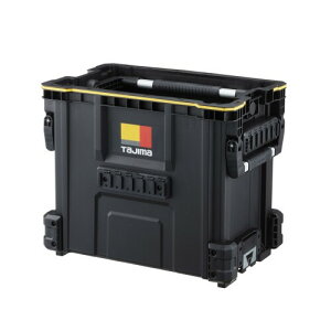 タジマ セフシステム セフツールバスケットハンドル付 TB-TBSKH 大容量仕様(最大積載量50kg) 内・外側にセフホルダー機能36個 重ねて置くだけで連結する荷崩れ防止仕様 セフ台車との連結