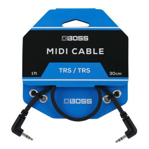 �{�X BOSS MIDI�P�[�u�� BCC-1-3535 MIDI Cable 3.5mm TRS/TRS 30cm LL �y�_�� MIDI�R���g���[�� 200�V���[�Y GT-1000CORE EV-1-WL �Ή�
