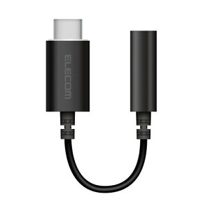 GR(ELECOM) CzϊA_v^ ^Cvc USB-C CzWbNϊ ϋv I[fBI 4 iPhone15V[YΉ ubN EHP-C35DS01BK