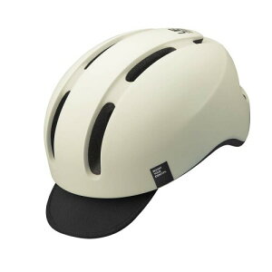 KABUTO(カブト) 自転車 ヘルメット キャンバスアーバン M/L (57-59cm) マットオフホワイト JCF推奨