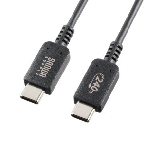 �T�����T�v���C USB2.0 Type-C PD240W�Ή� �P�[�u�� KU-CCPE10